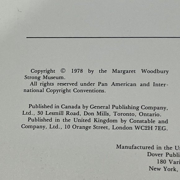 Vintage 1978 Dolly Dingle Paper Doll Book Around The World Grace G Drayton Uncut - Picture 10 of 16